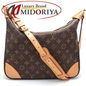 Louis Vuitton Monogram Boulogne Shoulder Bag Brown